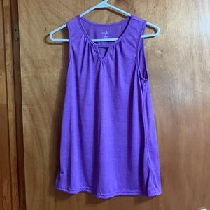 Sleeveless top purple never worn